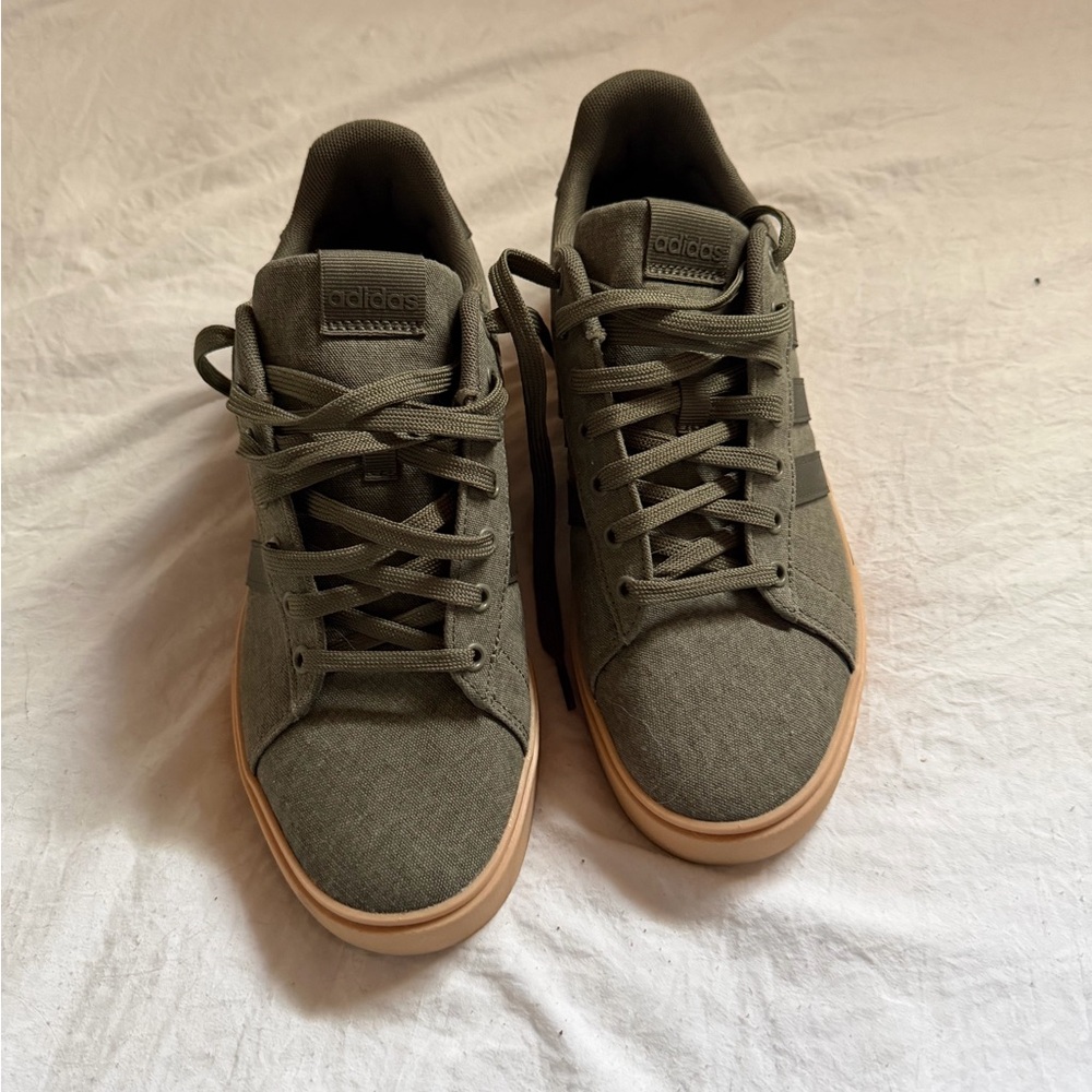 Adidas Men's Green Sneakers